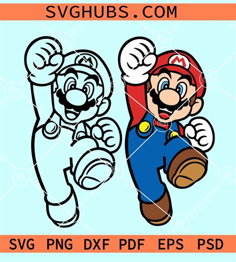 super mario cricut svg|√ 12 Free Super Mario SVG Files For You